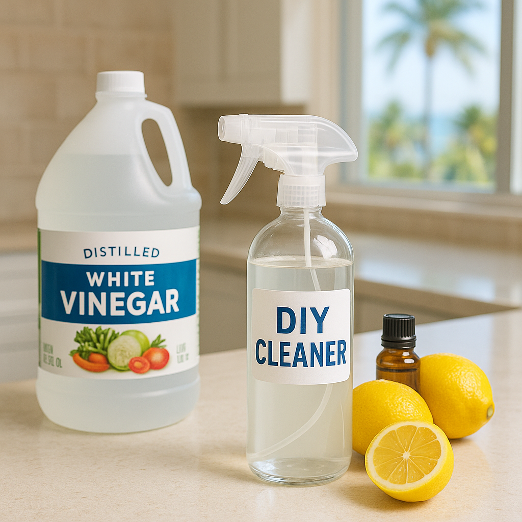 Some of the best cleaning solutions are probably already in your pantry!